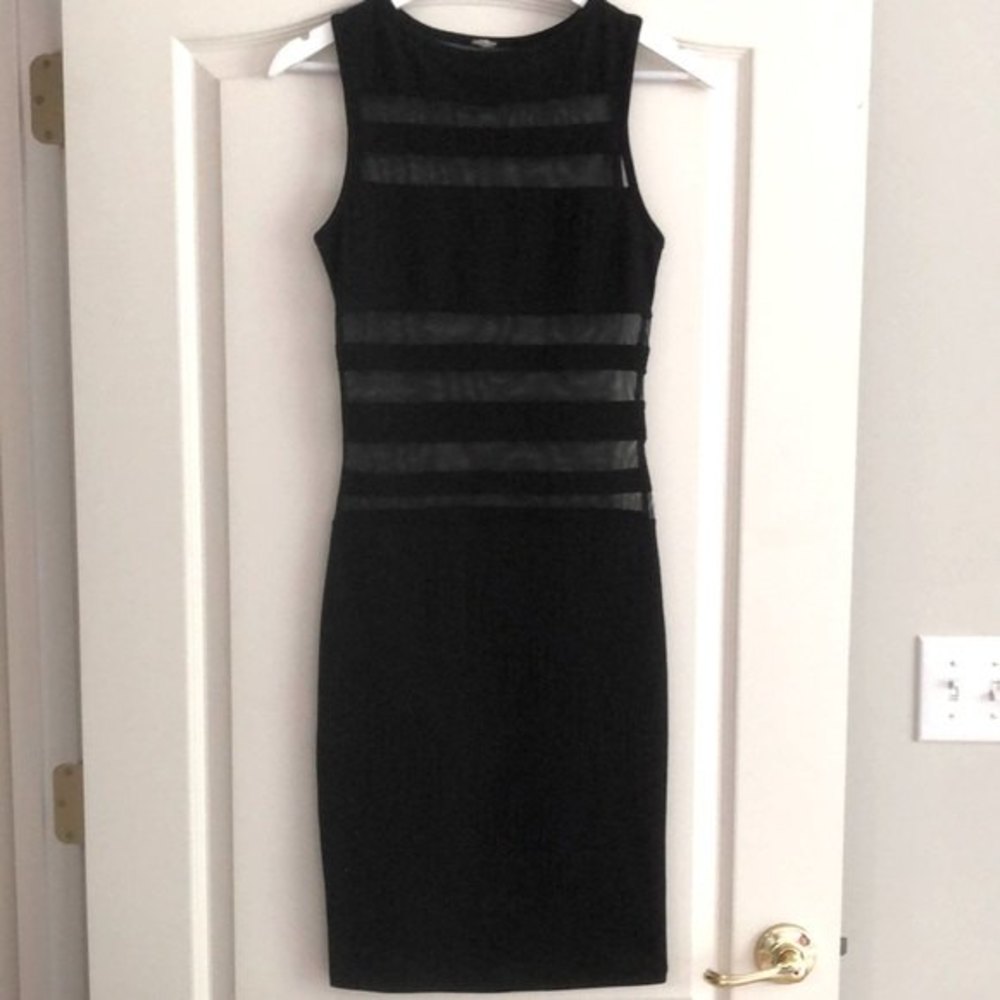 Sheer Cutout Dress